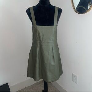 Wild Fable Olive Green Mini Dress